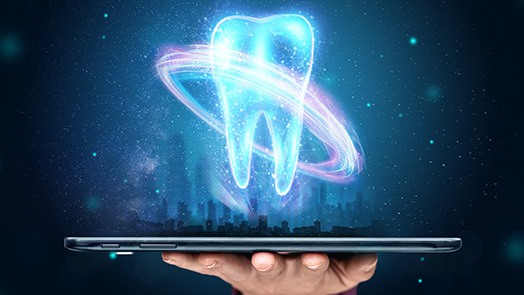 Hologram of a tooth