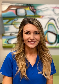 Dental hygienist Ciara