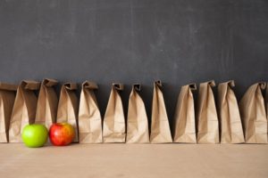 school lunches in bags